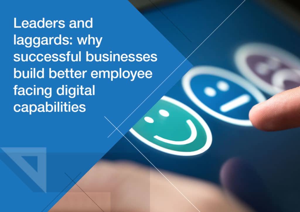 Führungskräfte und Laggards: Warum erfolgreiche Unternehmen bessere digitale Fähigkeiten für Mitarbeiter aufbauen